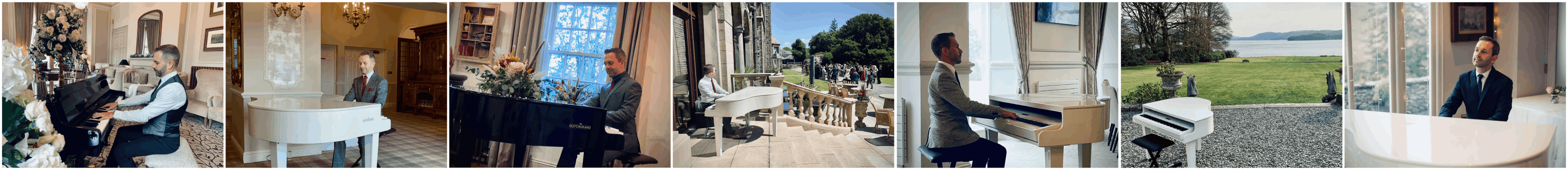 Lake District wedding pianist Craig Smith performs at several Lake District wedding venues